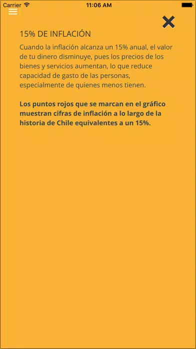 La inflación en tu vida سکرین شاٹس