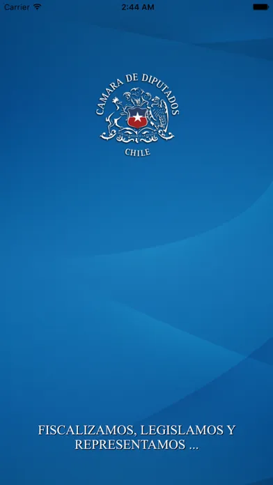 Zrzuty ekranu Diputados Chile