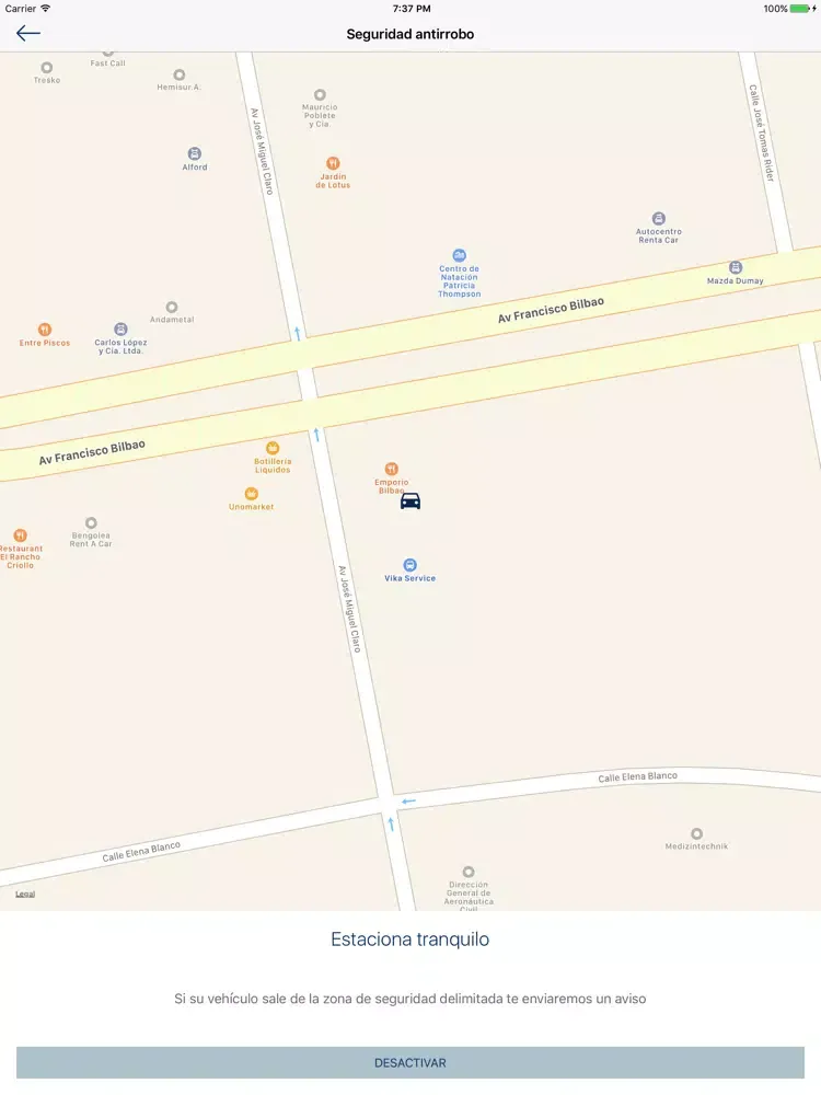 Guillermo Morales GPS iPad  스크린샷