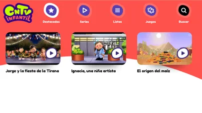 Captures d'écran de CNTV Infantil