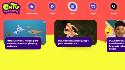 Captures d'écran de CNTV Infantil