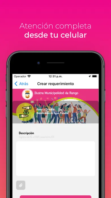 Tangkapan layar Municipalidad de Rengo