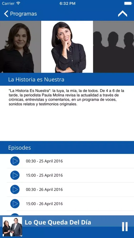 Radio Cooperativa a la Carta Screenshots