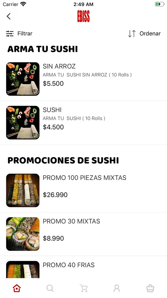 Ebiss Sushi & Pizza 스크린샷