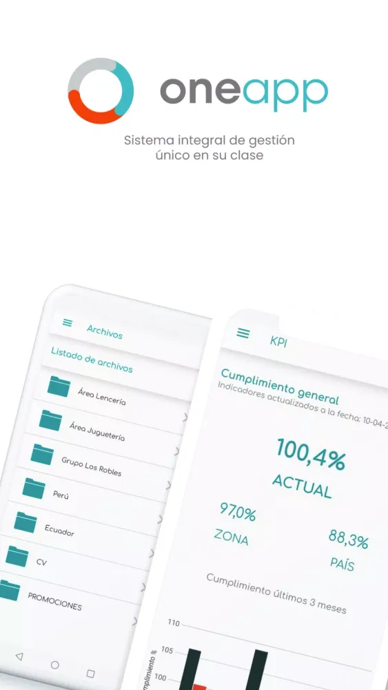 ONEapp स्क्रीनशॉट