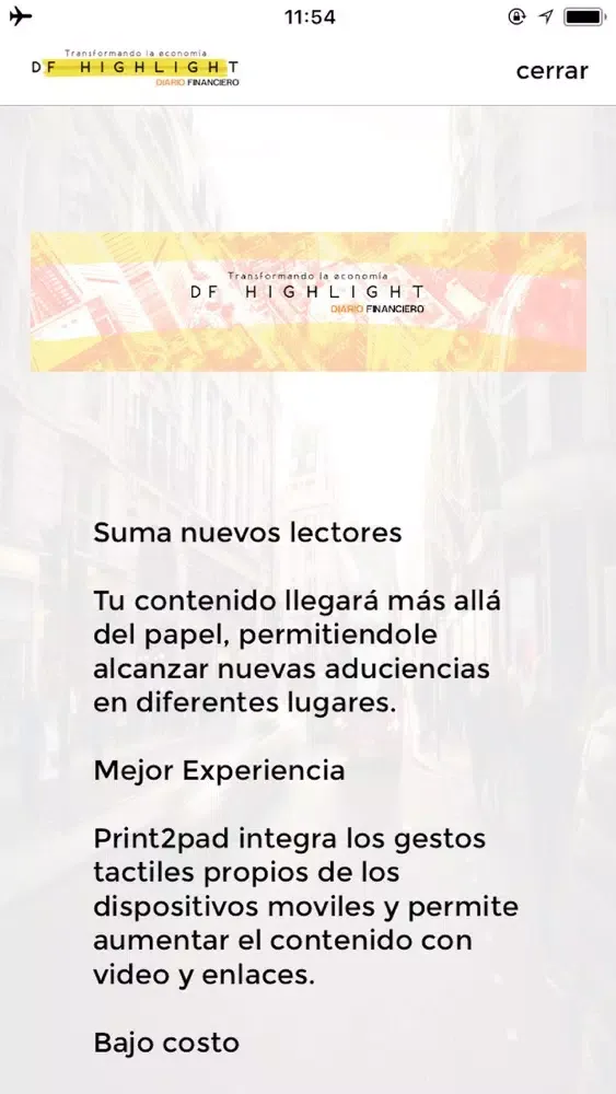 ภาพหน้าจอของ DF Highlight