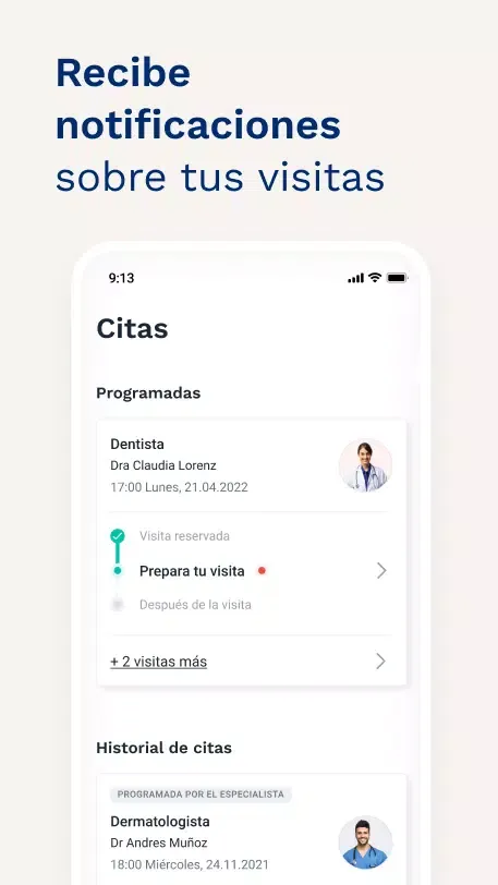 Скриншоты Doctoralia