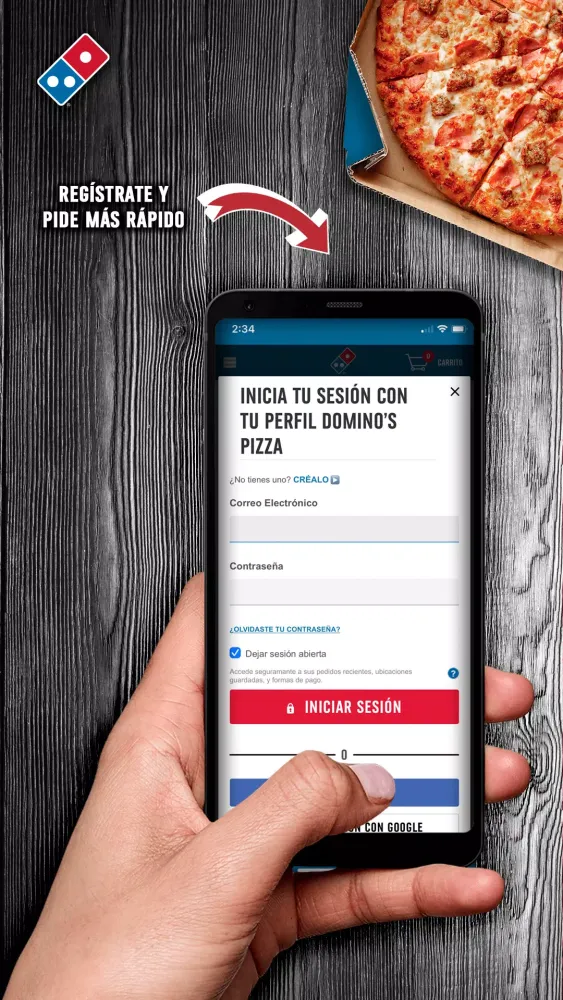 Domino's Pizza Chile Screenshots