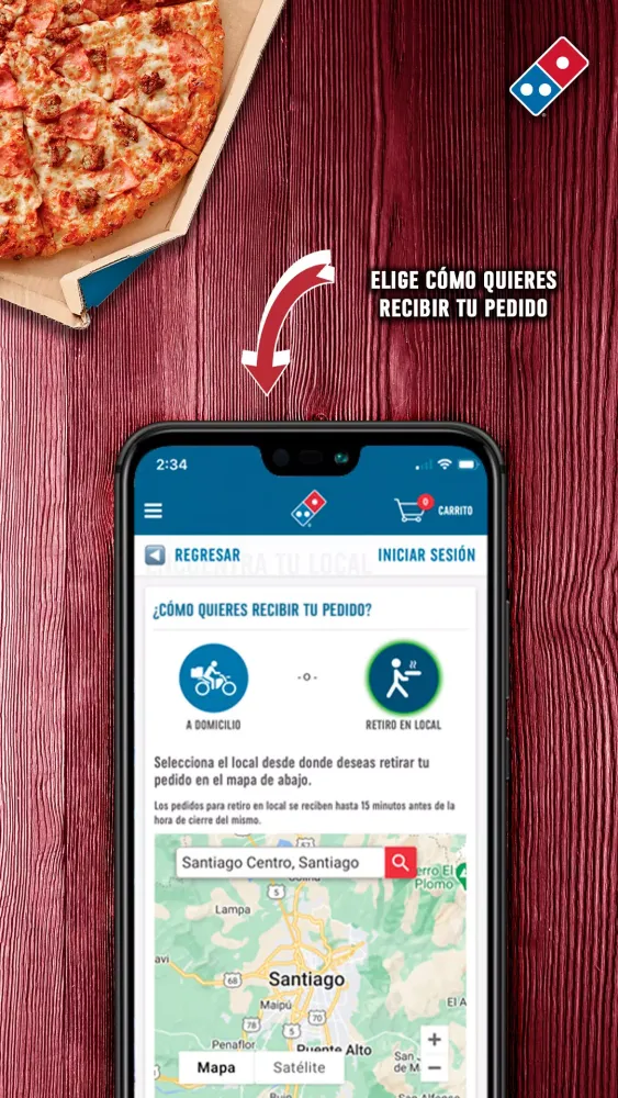 Domino's Pizza Chile Screenshots