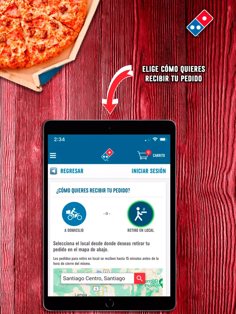 Domino's Pizza Chile Screenshots