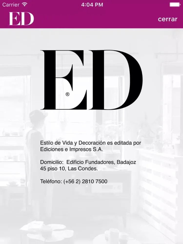 Revista ED iPad  Screenshots