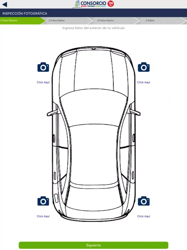 Captures d'écran de Autoinspección Consorcio iPad 