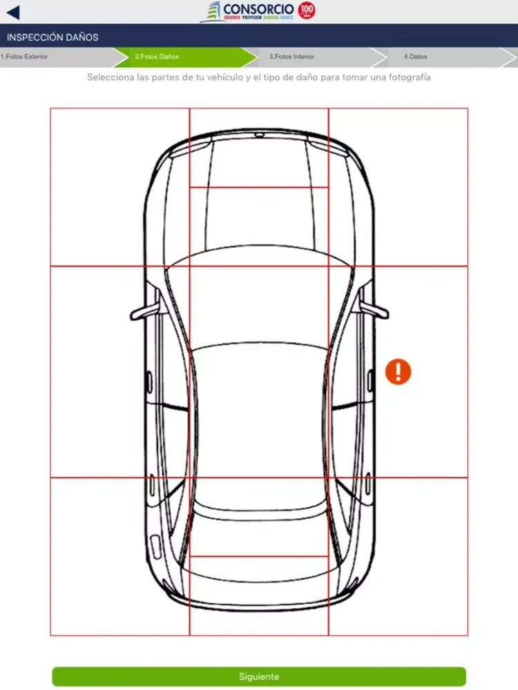 Captures d'écran de Autoinspección Consorcio iPad 