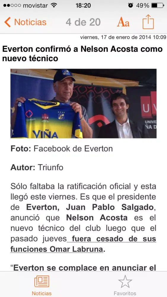 Nación.cl應用截圖