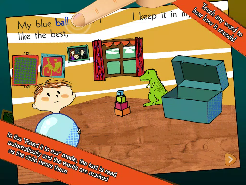 Capturas de pantalla de Books for Kids: Daniel and his toys Lite iPad 