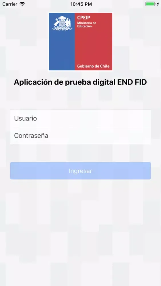 Bitácora END FID Screenshots