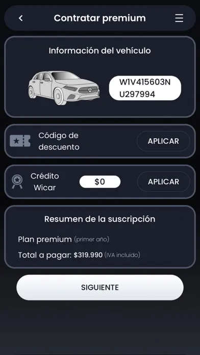 Zrzuty ekranu WiCar - Seguridad y Asistencia
