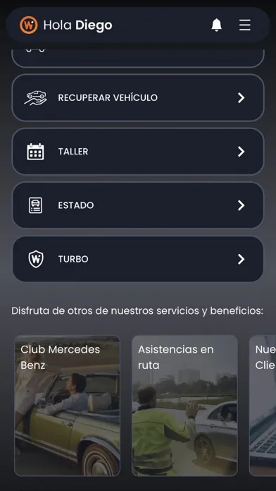 Zrzuty ekranu WiCar - Seguridad y Asistencia