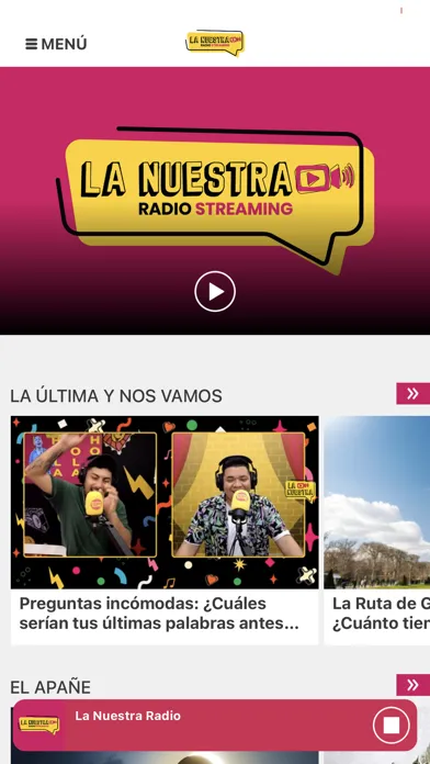 La Nuestra: radio streaming স্ক্রিনশট
