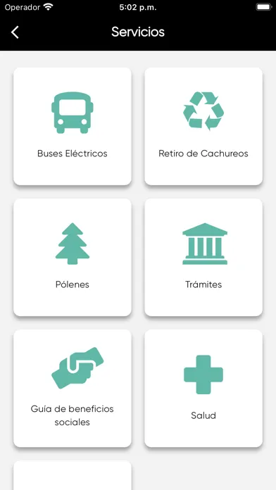 Tangkapan skrin Tarjeta Las Condes