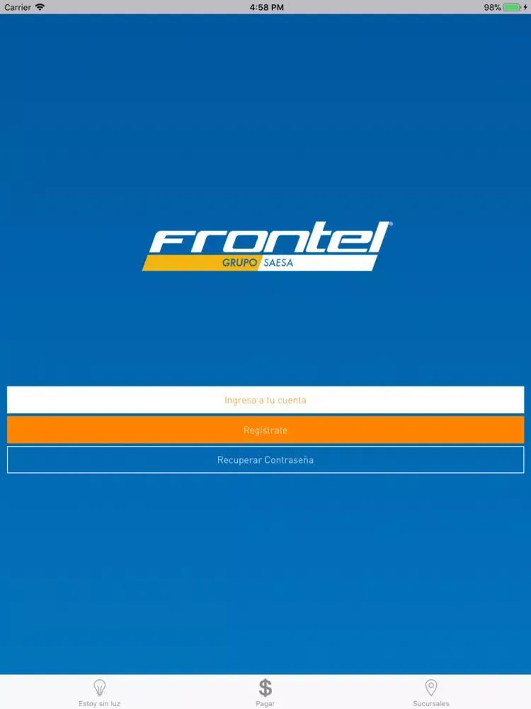 Frontel iPad  Screenshots