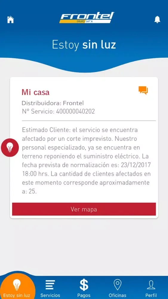 Frontel Screenshots