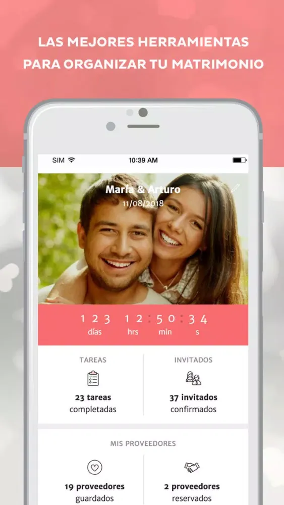 Screenshot di Matrimonios.cl