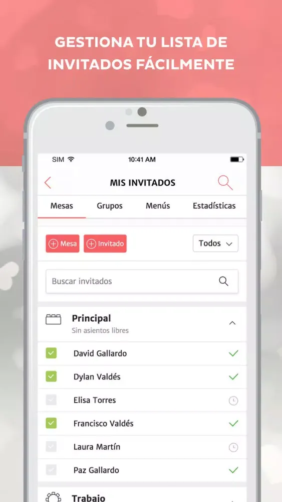 Screenshot di Matrimonios.cl