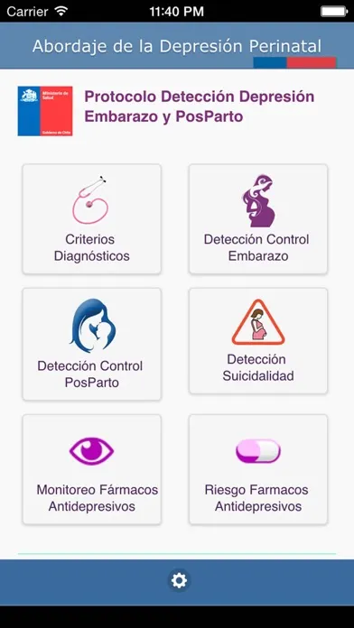 Detección Depresión Embarazo y Posparto スクリーンショット