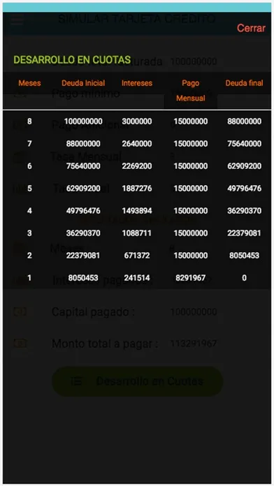 صور Simulador Pago Tarjeta Credito