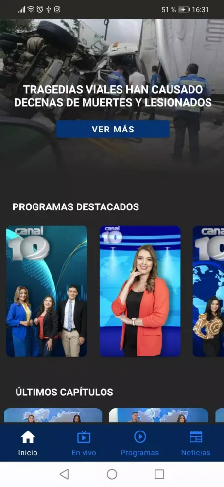 Canal 10 스크린샷