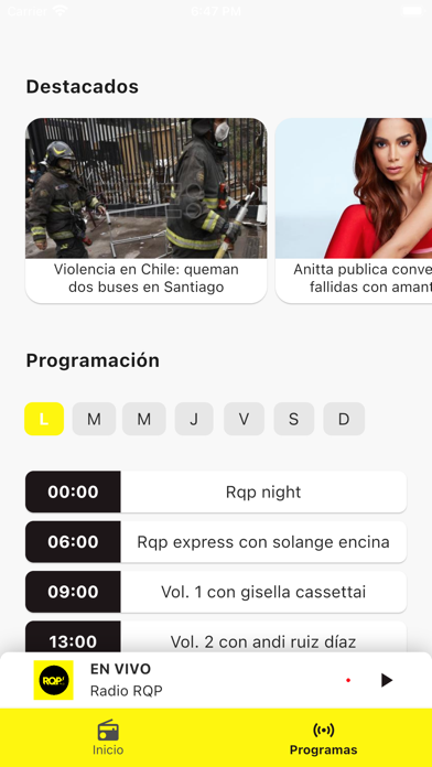 Radio RQP Paraguay - 94.3 FM سکرین شاٹس