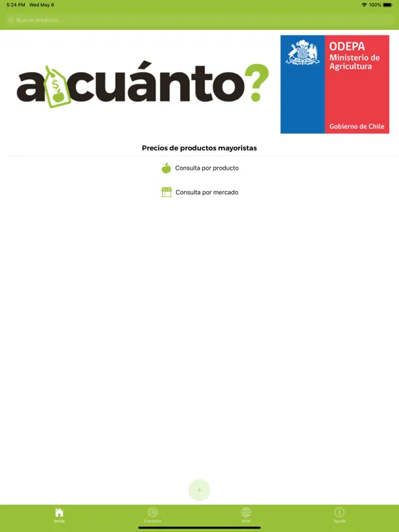 A cuánto? iPad  Screenshots