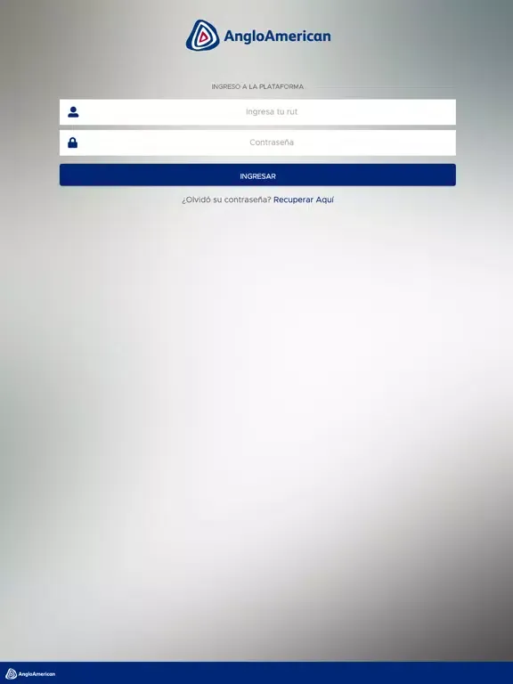 Capturas de pantalla de Anglo American iPad 