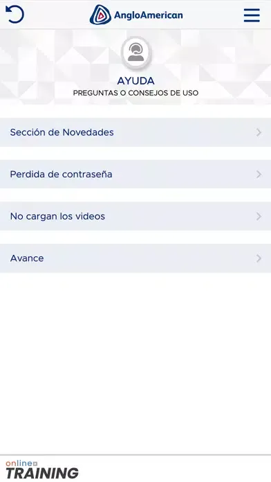 Capturas de pantalla de Anglo American