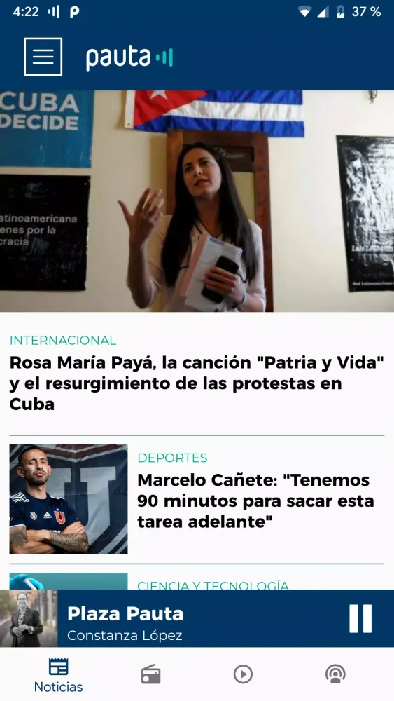 Capturas de pantalla de Pauta