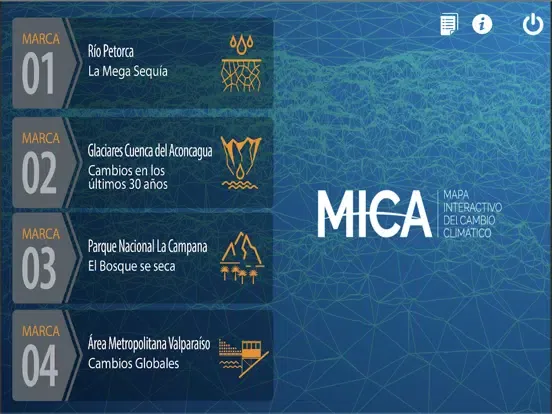 Ảnh chụp màn hình của MICA - Región de Valparaíso iPad 