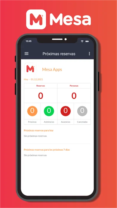 Capturas de pantalla de Mesa Para Restaurantes