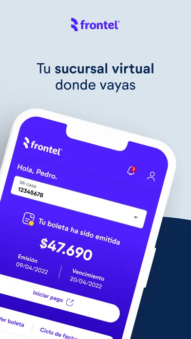 Frontel App Screenshots