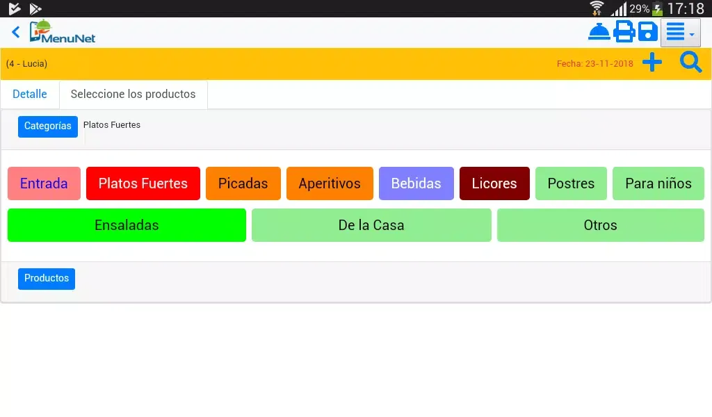 MenuNet Screenshots
