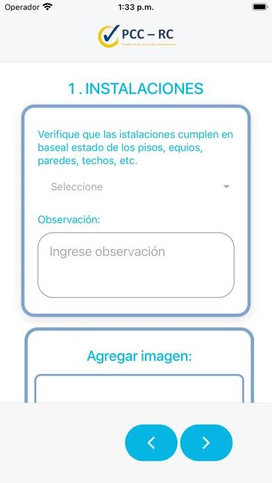 تصاویر Plat. Control de Cumplimiento