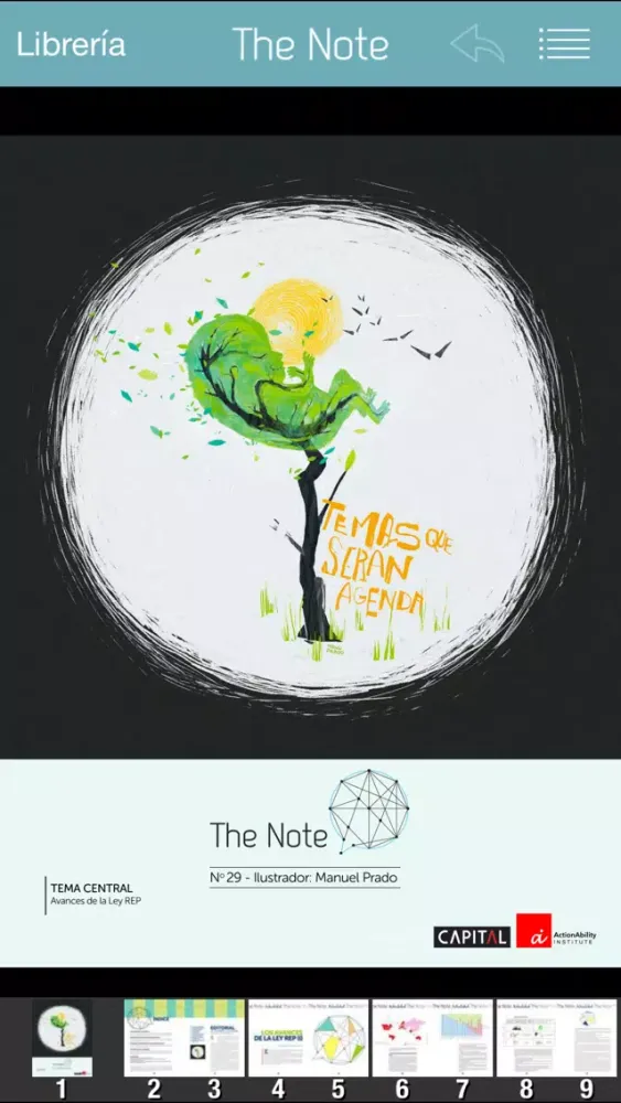 Revista The Note Screenshots