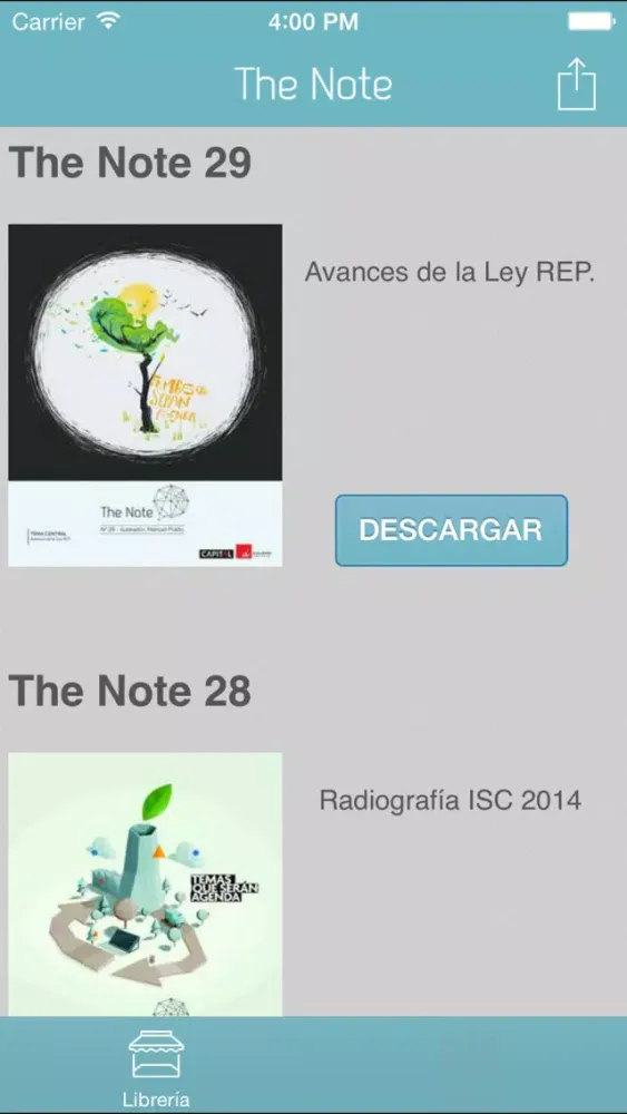 Revista The Note Screenshots