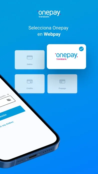 Ảnh chụp màn hình của Onepay: paga fácil y rápido