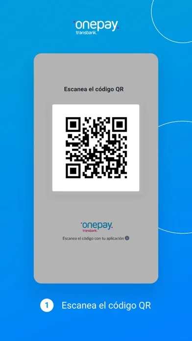 Ảnh chụp màn hình của Onepay: paga fácil y rápido