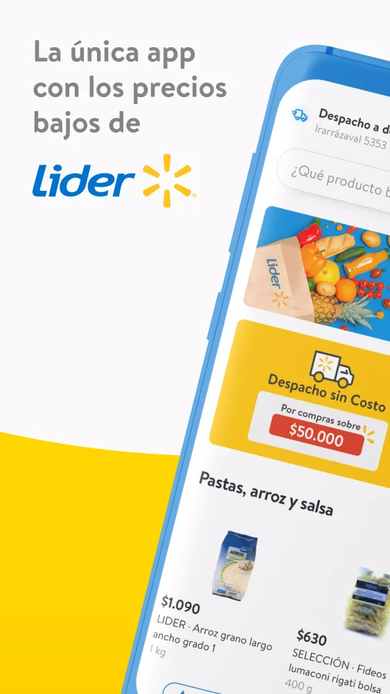 Supermercado Lider App應用截圖