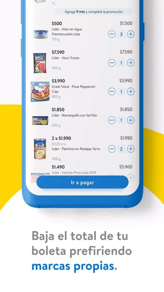 Supermercado Lider App應用截圖