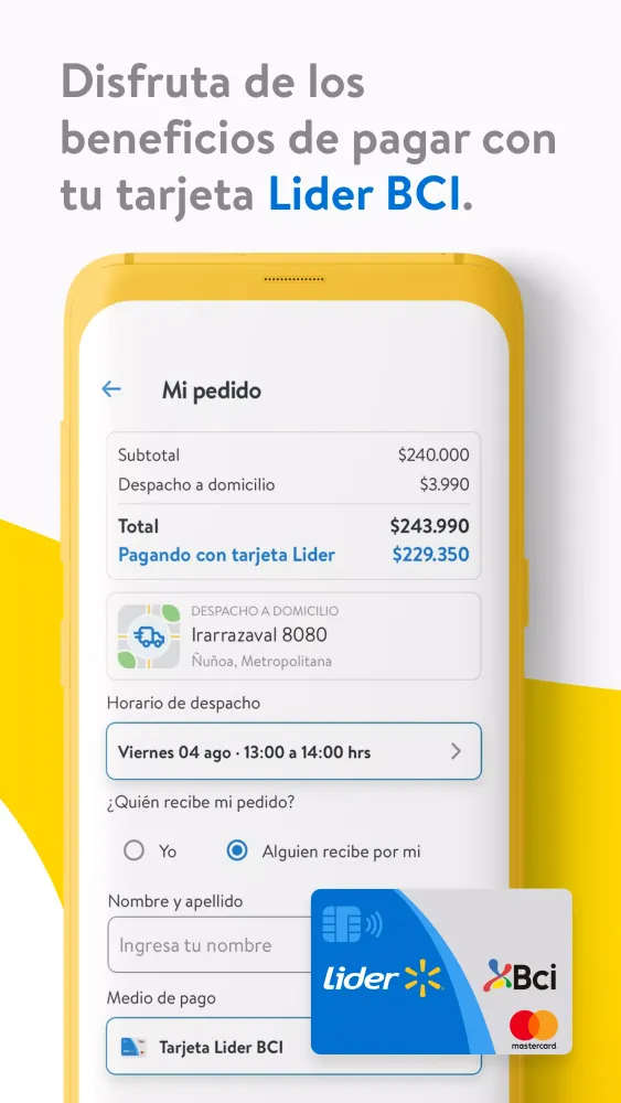 Supermercado Lider App應用截圖