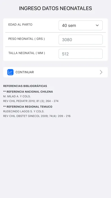 Tangkapan skrin Ajuste al Peso RN