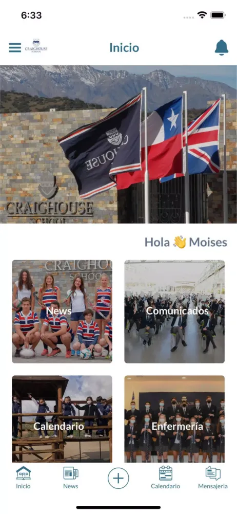 Capturas de tela do Craighouse School